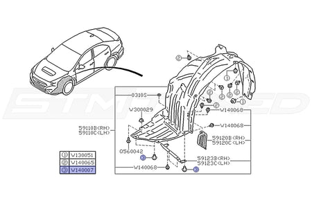 2022 WRX Diagram for Reference