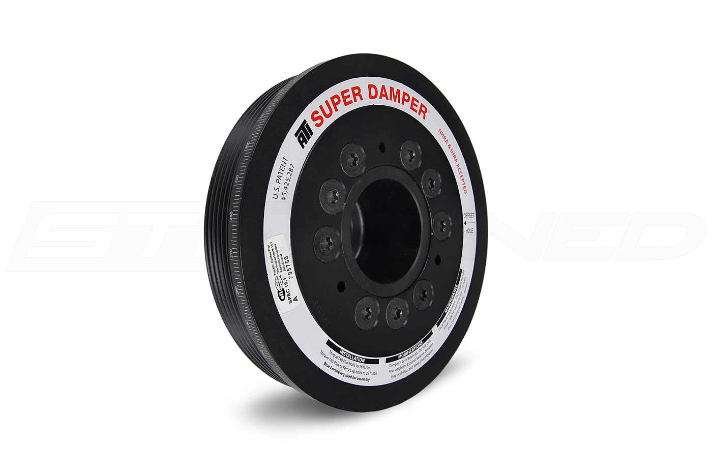 ATI Super Damper Crank Pulley for Evo 4-9 (918250)