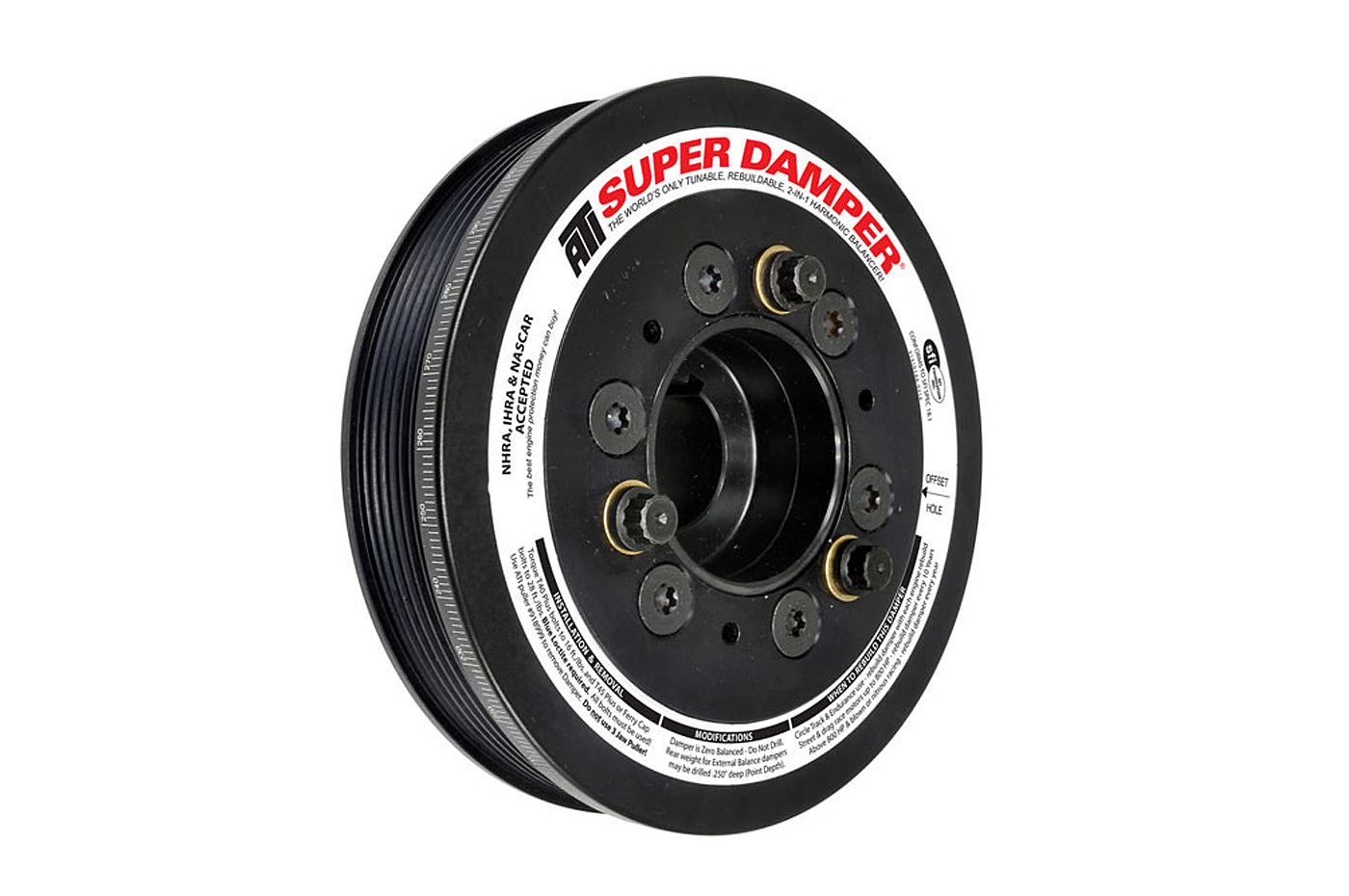 ATI Super Damper Crank Pulley for 2JZ-GTE Supra (918562 Pictured)