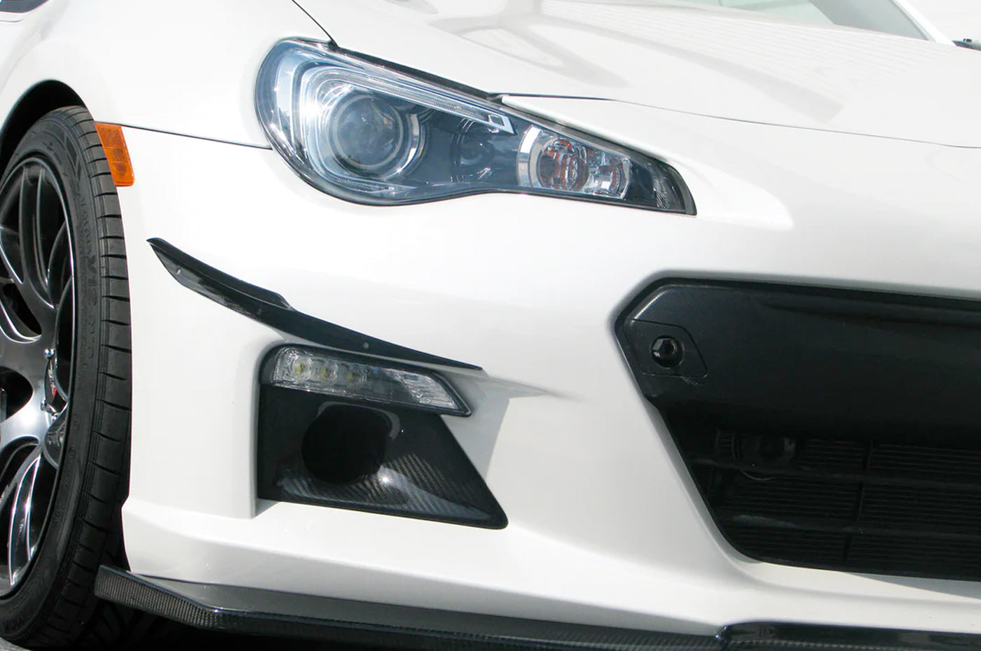 APR Carbon Fiber Front Bumper Canards for BRZ/FRS (AB-800100)