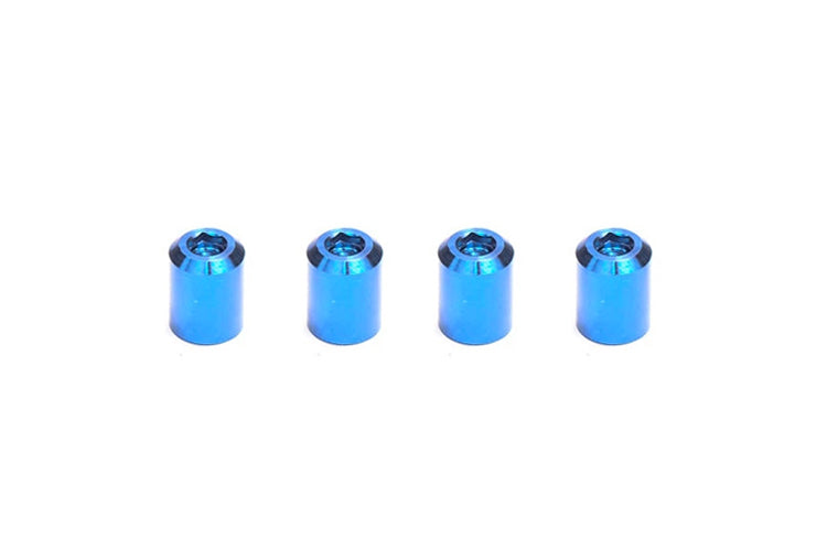 Blue Titanium Valve Stem Caps (ACC-001)
