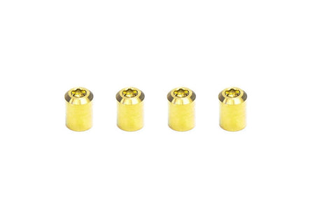 Gold Titanium Valve Stem Caps (ACC-001)