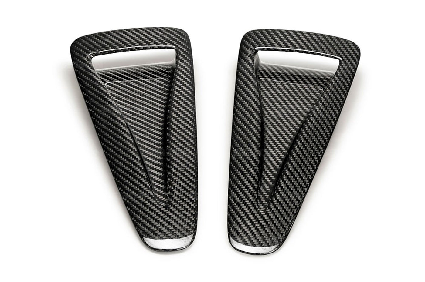 AD0910NSGTR-OE Seibon R35 GTR Carbon Fiber Hood Vent Air Ducts