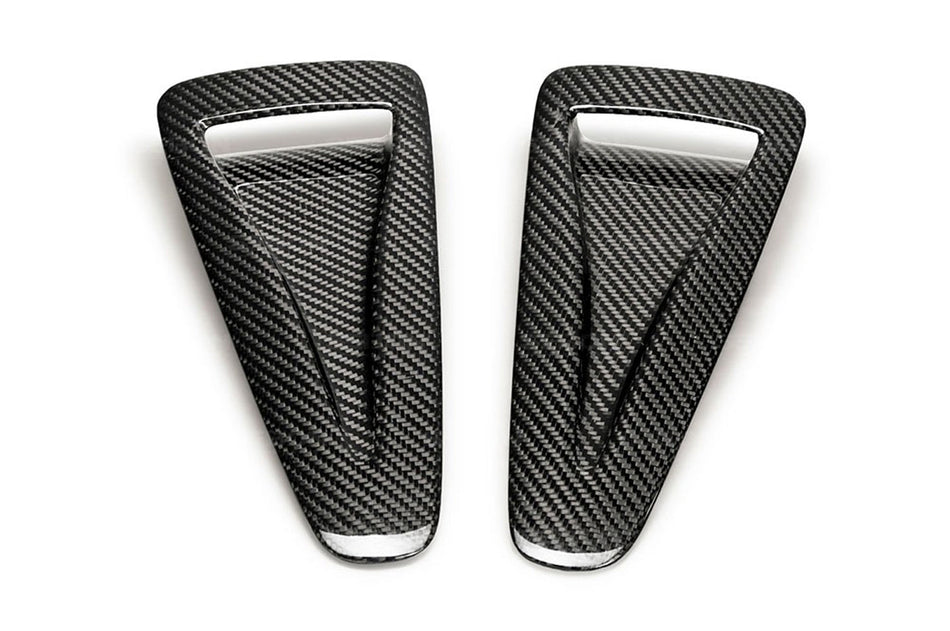 AD0910NSGTR-OE Seibon R35 GTR Carbon Fiber Hood Vent Air Ducts