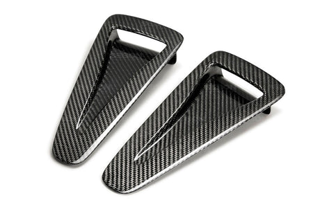 AD0910NSGTR-OE Seibon R35 GTR Carbon Fiber Hood Vent Air Ducts