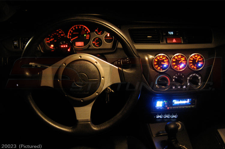 Auto Meter Single Gauge Steering Column Pod - Evo 7/8/9