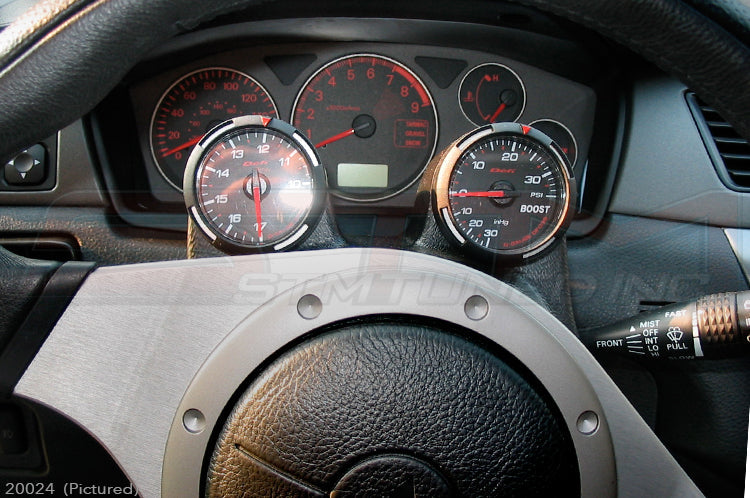 Auto Meter Dual Gauge Steering Column Pod - Evo 7/8/9