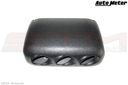 Evo Triple Lower Console Gauge Pod
