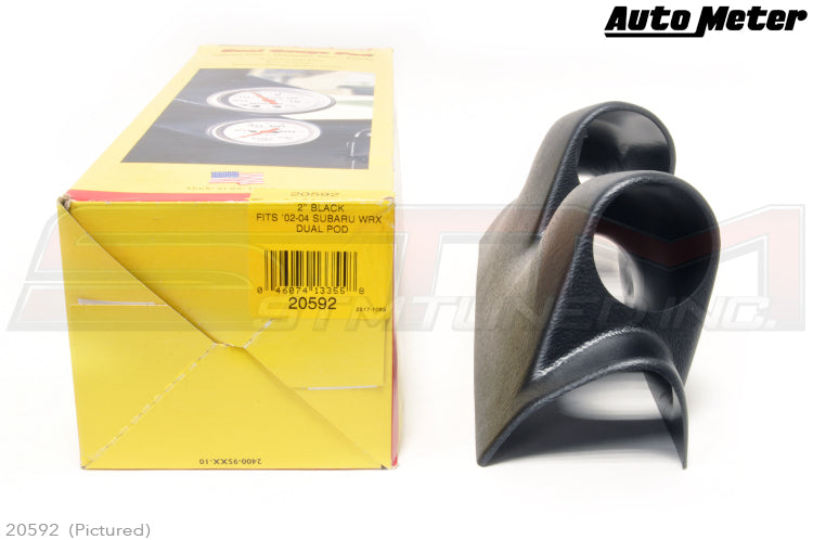 Auto Meter Dual Gauge Pillar Pod - 02-07 WRX/STi