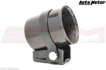 Auto Meter Universal 52mm Gauge Cup - Carbon Fiber