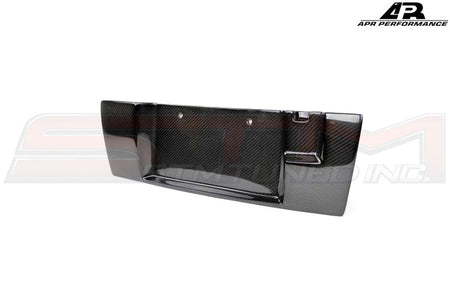 APR Carbon Fiber License Plate Backing for 2012 to 2016 Nissan GTR (CBX-R35LICII)