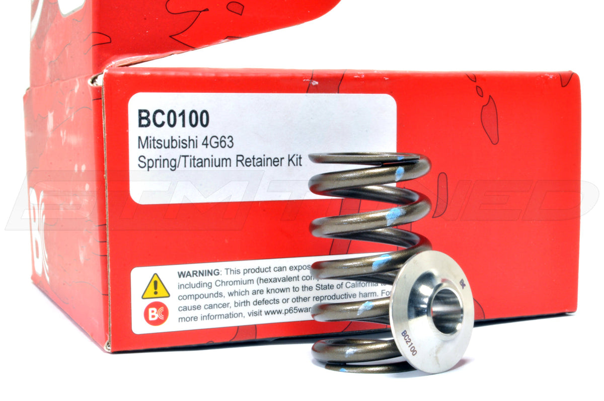 BC Valve Springs and Retainers for 4G63 Evo/DSM (BC0100)