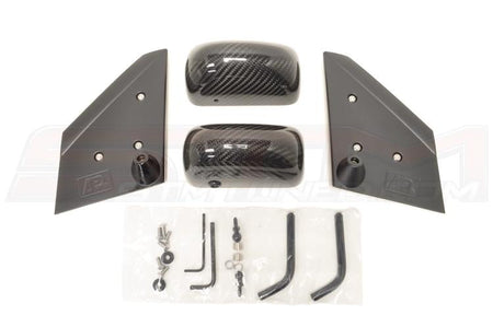 APR Formula GT3 Carbon Fiber Mirrors for Evo 7/8/9 (CB-483032B)