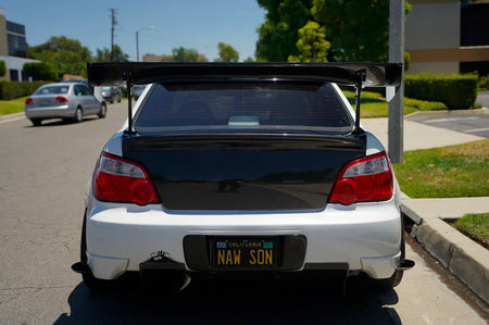 APR Carbon Fiber License Plate Backing for 04-07 WRX/STi (CBX-WRXLIC)