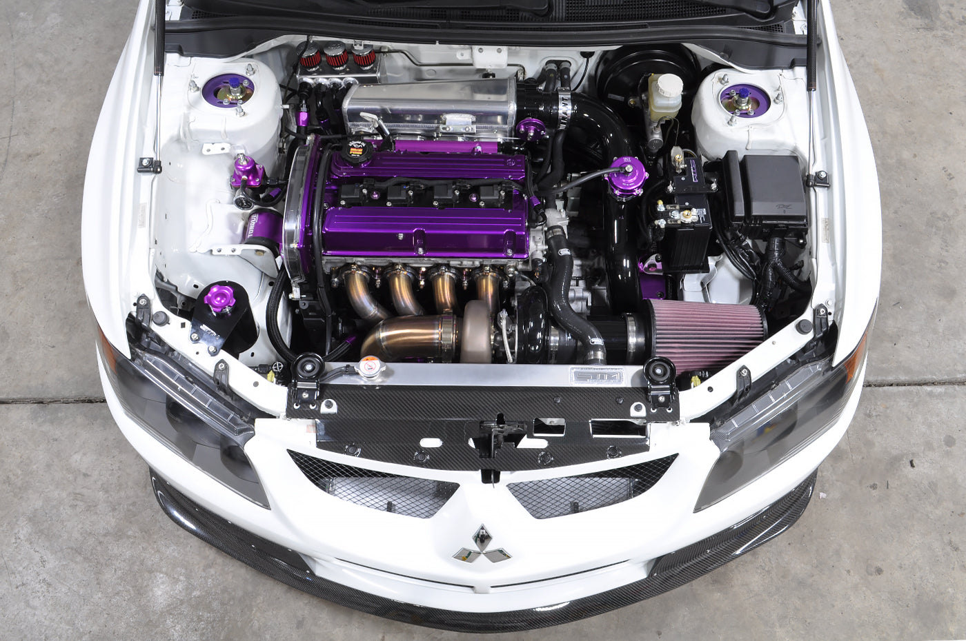 APR Carbon Fiber Radiator Shroud for Evo 8/9 (CF-483031)