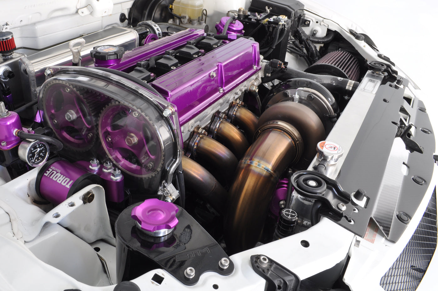 APR Carbon Fiber Radiator Shroud for Evo 8/9 (CF-483031)