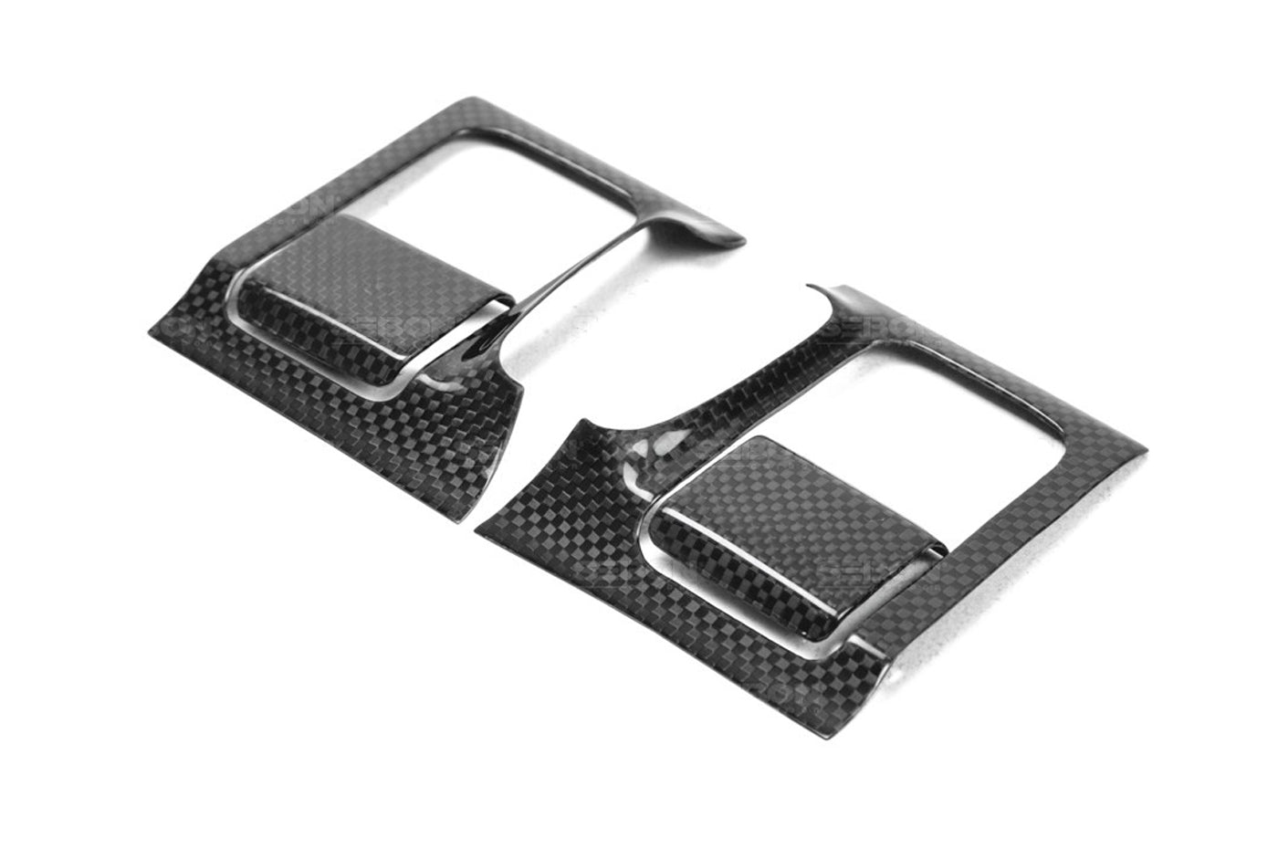CFI0910NSGTR-C Seibon R35 GTR Carbon Fiber Interior Door Trim