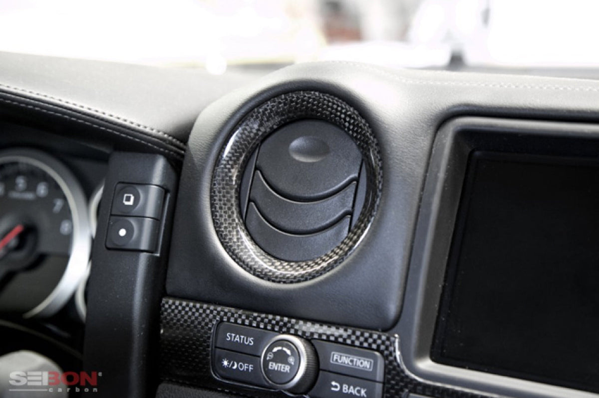 CFI0910NSGTR-D Seibon R35 GTR Carbon Fiber Interior Trim Set