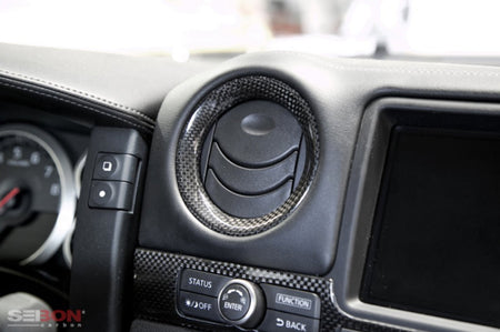CFI0910NSGTR-D Seibon R35 GTR Carbon Fiber Interior Trim Set