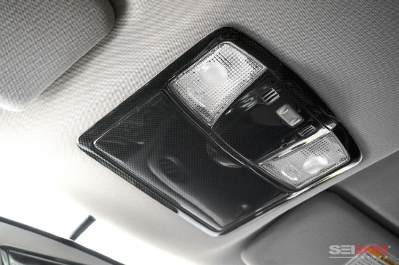 Seibon Carbon Fiber Dome Light Trim for R35 GTR (CFI0910NSGTR-E)