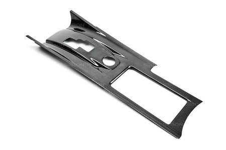 Seibon Carbon Fiber Center Shifter Bezel Trim for R35 GTR (CFI0910NSGTR-F)
