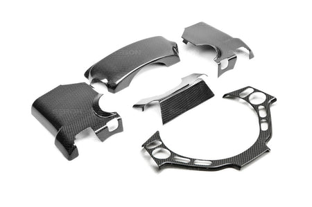 Seibon Carbon Fiber Steering Column Trim for R35 GTR (CFI0910NSGTR-G)
