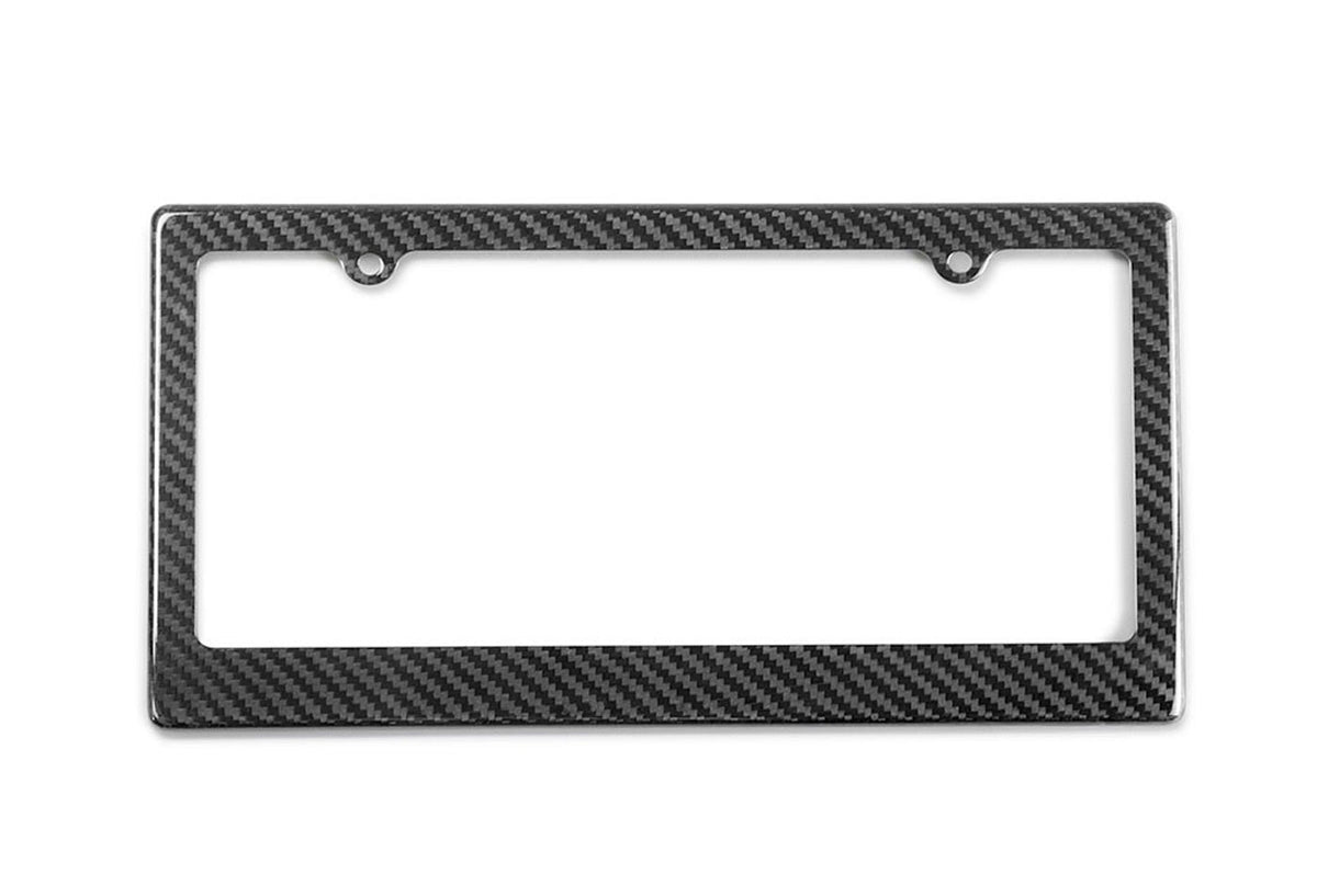 CFLPF Seibon Carbon Fiber License Plate Frame 2-Bolt Mount