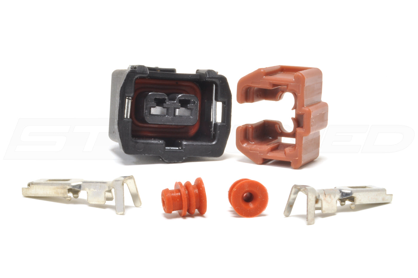 SpoolinUp Stock Injector Connector for Evo 8/9 (CONN-2-15)