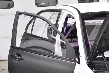 Seibon Carbon Fiber Rear Doors for Evo 7/8/9 (DD0305MITEVO8-R)