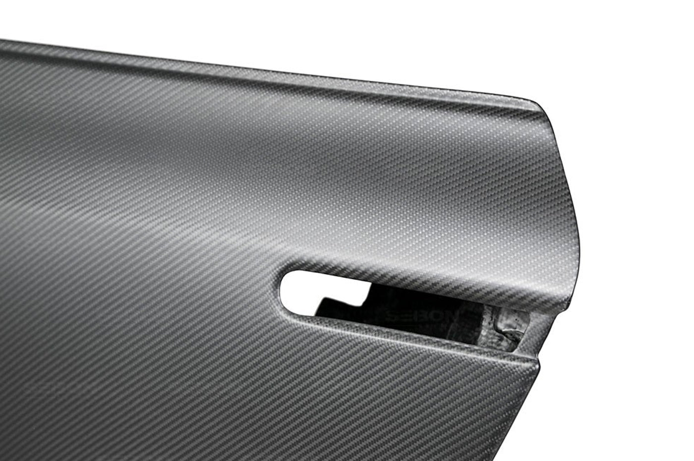 Seibon Dry Matte Carbon Fiber Doors for R35 GTR (DD0910NSGTR-OE-DRY)