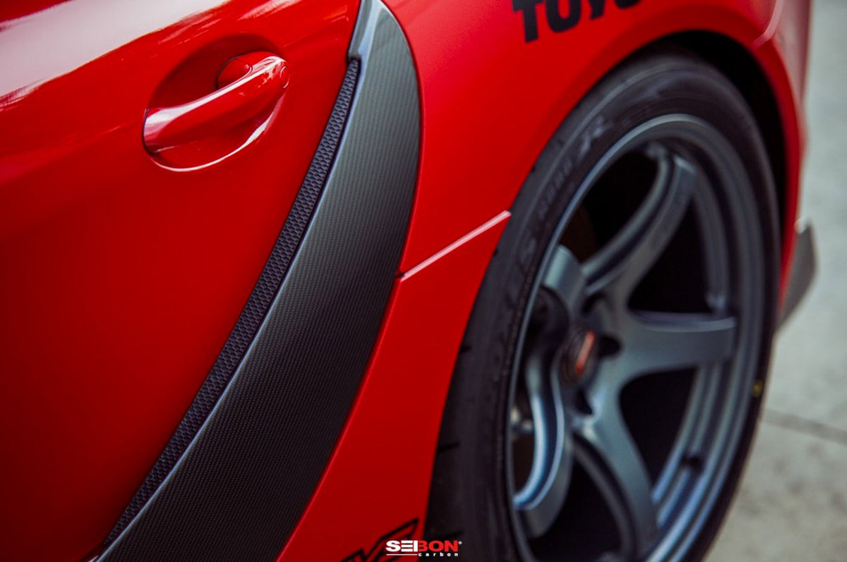 Seibon Carbon Fiber Door Garnish for Supra GR (DG20TYSUP-OE)