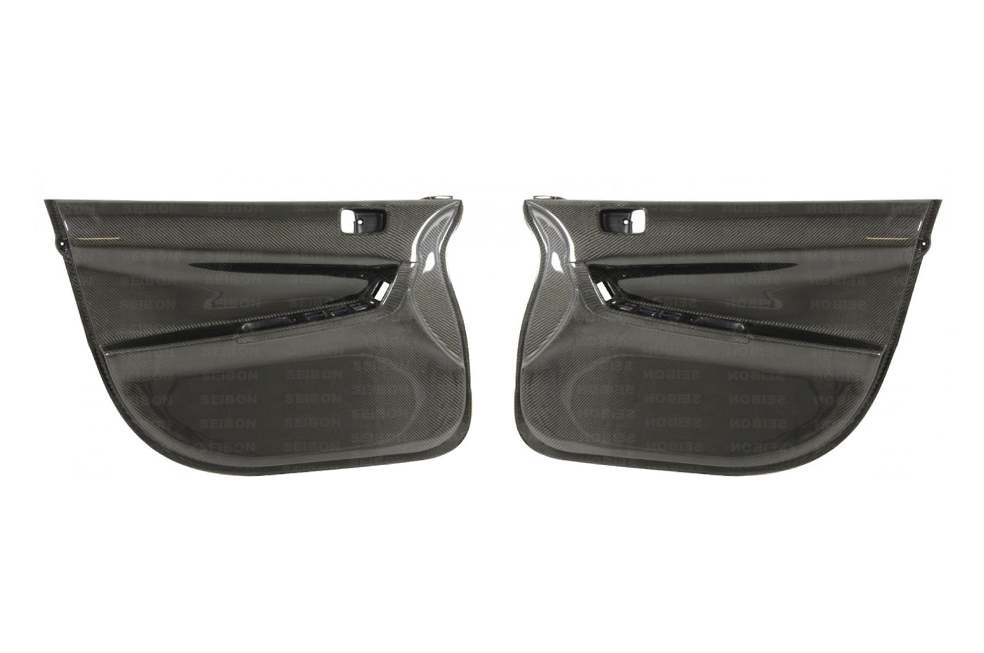 Seibon Carbon Fiber Front Door Panels for Evo X (DP0809MITEVOX-F)