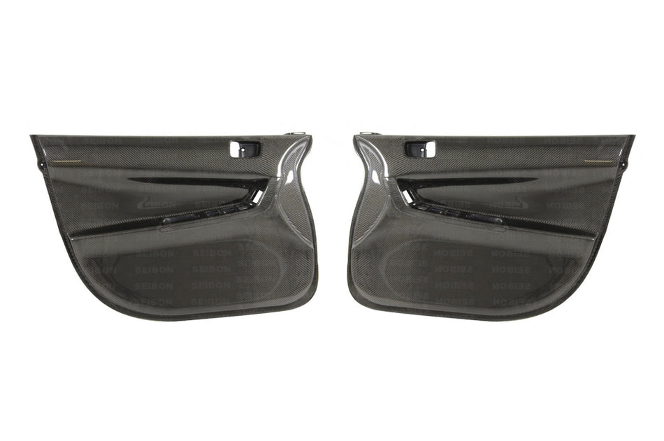 Seibon Carbon Fiber Front Door Panels for Evo X (DP0809MITEVOX-F)
