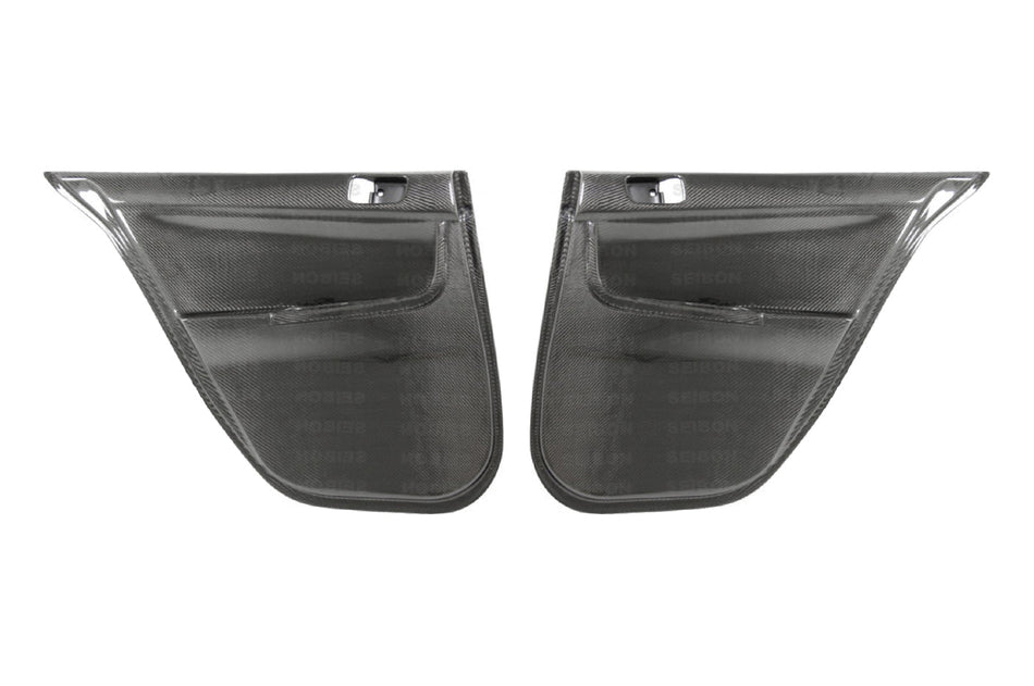 Seibon Carbon Fiber Rear Door Panels for Evo X (DP0809MITEVOX-R)