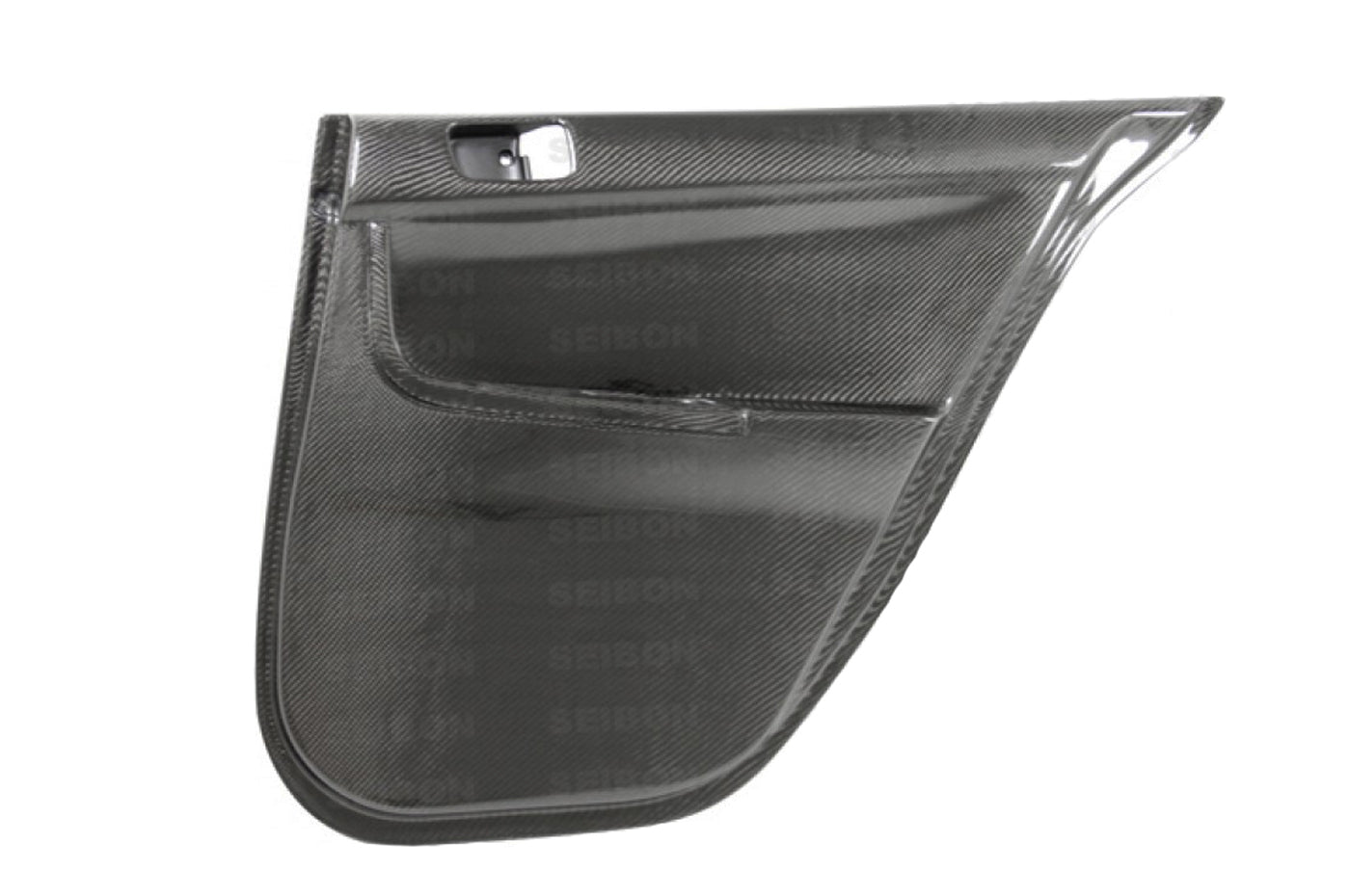 Seibon Carbon Fiber Rear Door Panels for Evo X (DP0809MITEVOX-R)
