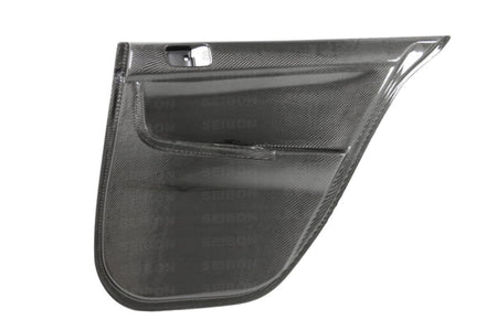 Seibon Carbon Fiber Rear Door Panels for Evo X (DP0809MITEVOX-R)