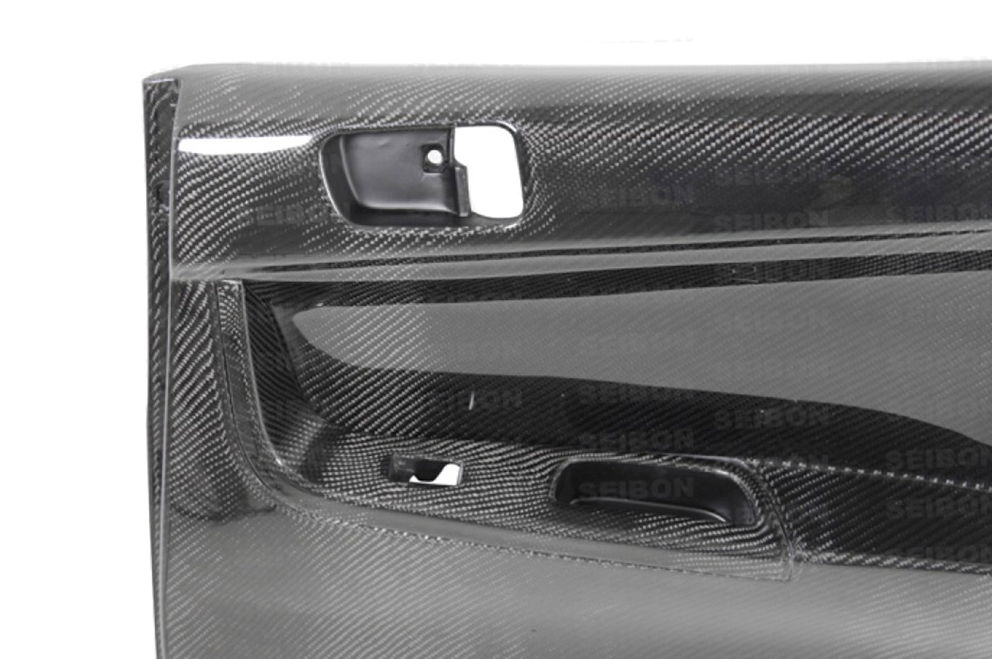 Seibon Carbon Fiber Rear Door Panels for Evo X (DP0809MITEVOX-R)