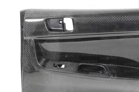 Seibon Carbon Fiber Rear Door Panels for Evo X (DP0809MITEVOX-R)