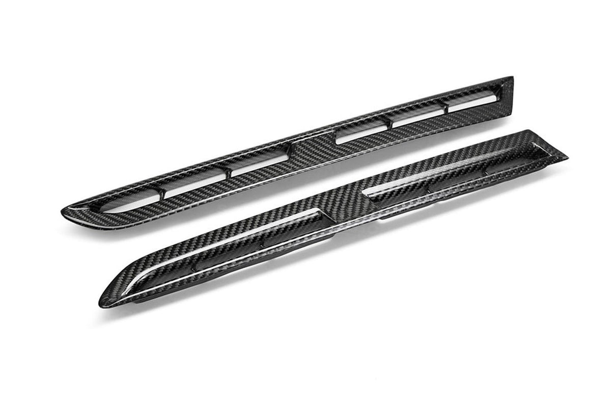 FD0910NSGTR Seibon R35 GTR Gloss Carbon Fiber Fender Vents