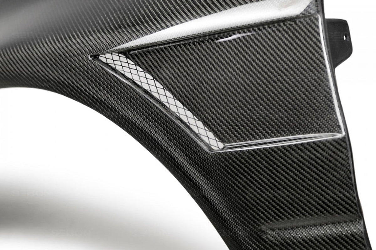 Seibon Carbon Fiber Fenders 10mm Wider for Evo 7/8/9 (FF0305MITEVO8)