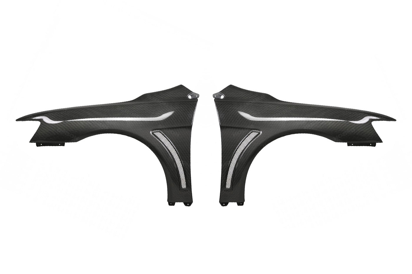 Seibon Carbon Fiber Fenders 10mm Wider for Evo X (FF0809MITEVOX)