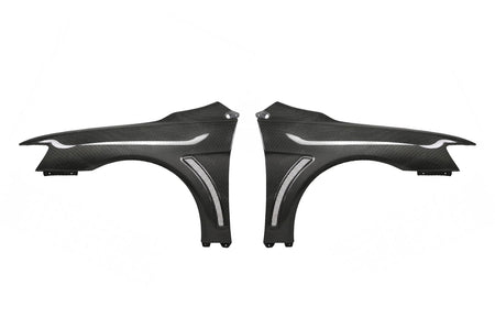 Seibon Carbon Fiber Fenders 10mm Wider for Evo X (FF0809MITEVOX)