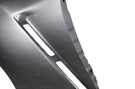 Seibon Carbon Fiber Fenders (DRY Matte) for R35 GTR (FF0910NSGTR-OE-DRY)