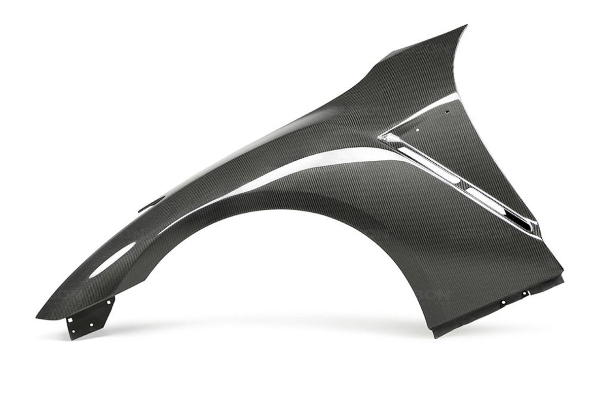 Sebon R35 FF0910NSGTR-OE Seibon R35 GTR Gloss Carbon Fiber Fenders – Speed Addicts