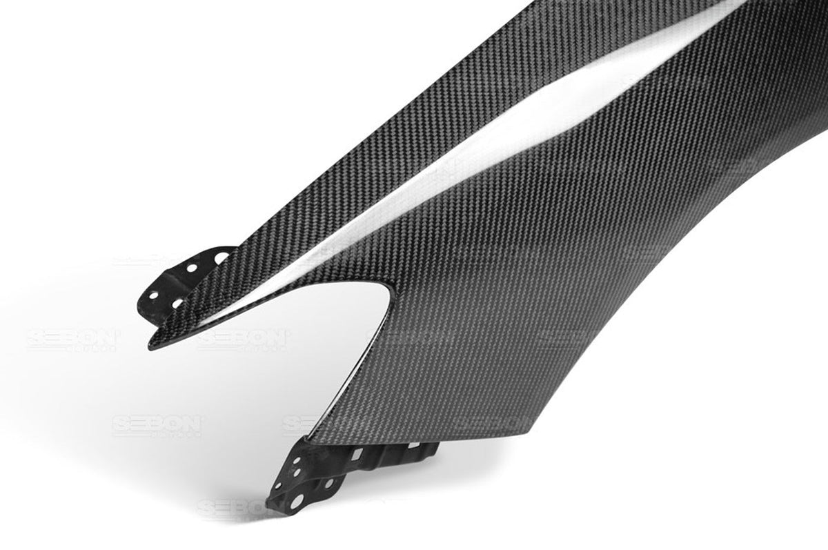 Seibon Carbon Fiber Fenders (Gloss) for 2015-2020 WRX/STi (FF15SBIMP)
