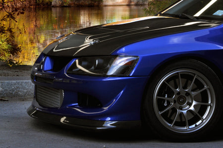 Seibon Carbon Fiber Front Lip DL Style for Evo 8 (FL0305MITEVO8-DL)