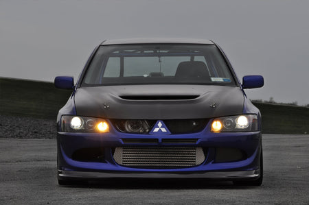 Seibon Carbon Fiber Front Lip DL Style for Evo 8 (FL0305MITEVO8-DL)