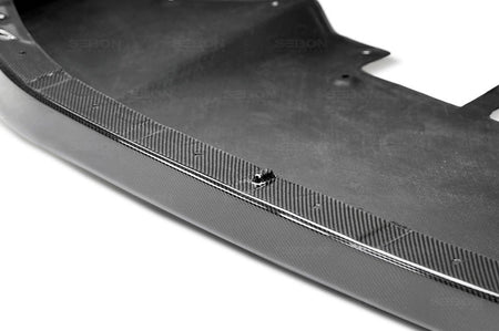Seibon Carbon Fiber Front Lip OEM Style for R35 GTR 2009-2011 (FL0910NSGTR-OE)