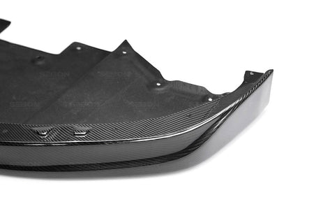 Seibon Carbon Fiber Front Lip OEM Style for R35 GTR 2009-2011 (FL0910NSGTR-OE)