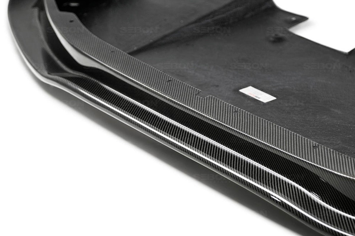 Seibon Carbon Fiber Front Lip SS Style for R35 GTR 2009-2011 (FL0910NSGTR-SS)